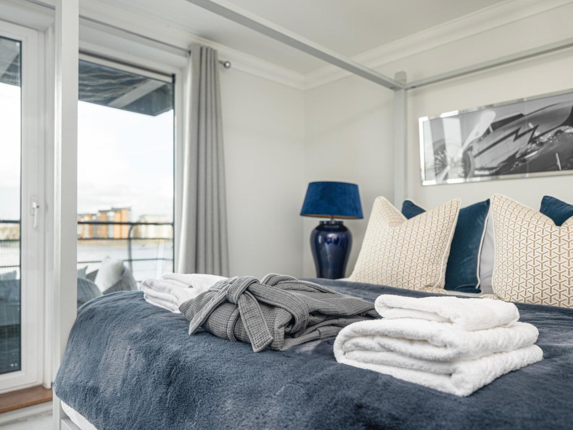 The View Greenwich - Luxury River Thames Apartment London Eksteriør billede