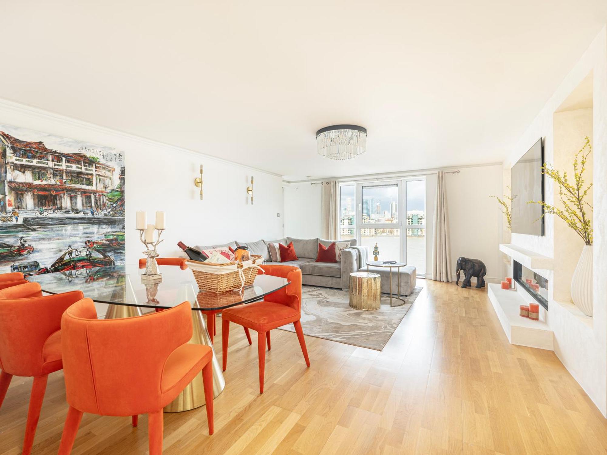 The View Greenwich - Luxury River Thames Apartment London Eksteriør billede