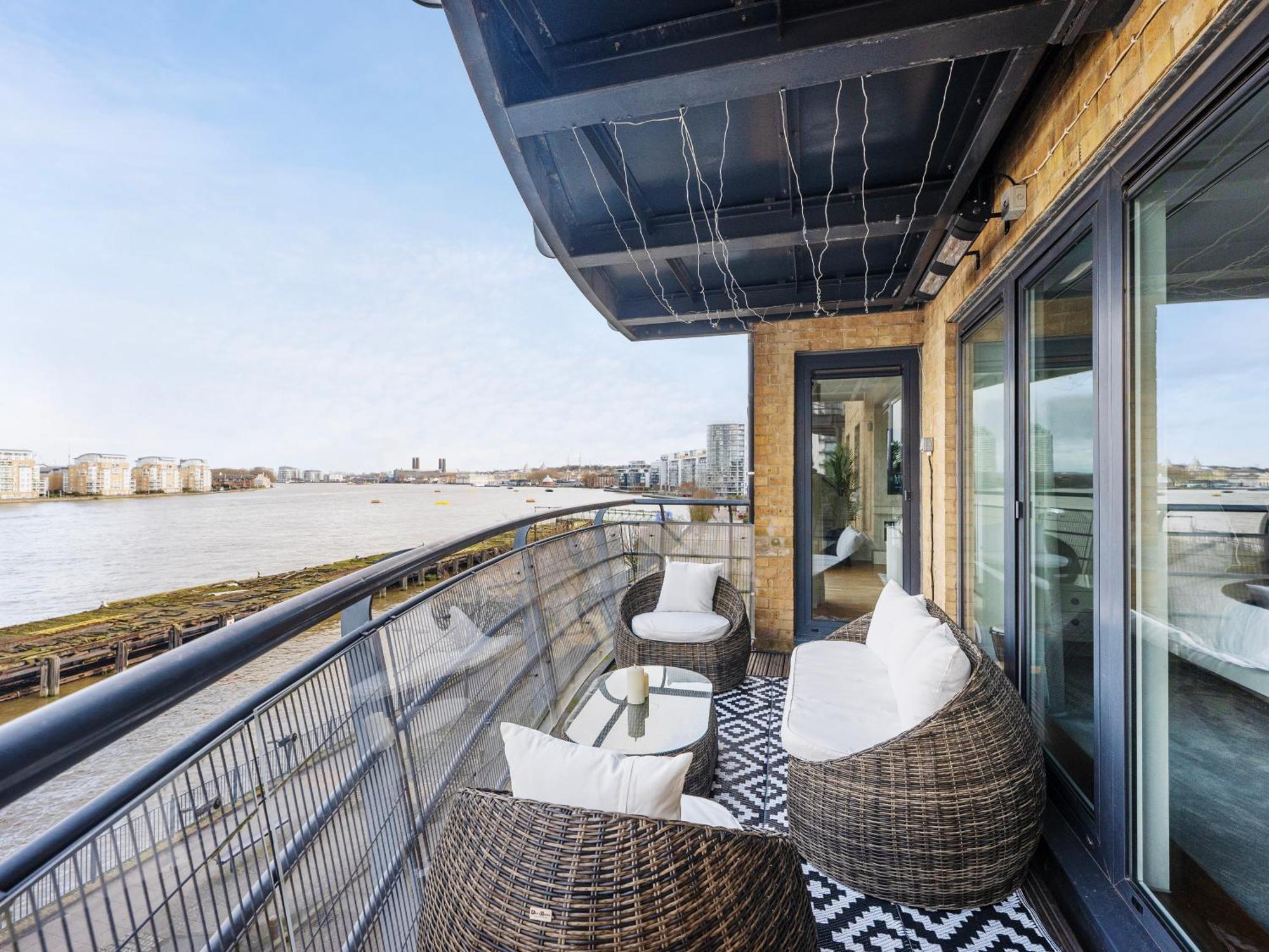 The View Greenwich - Luxury River Thames Apartment London Eksteriør billede