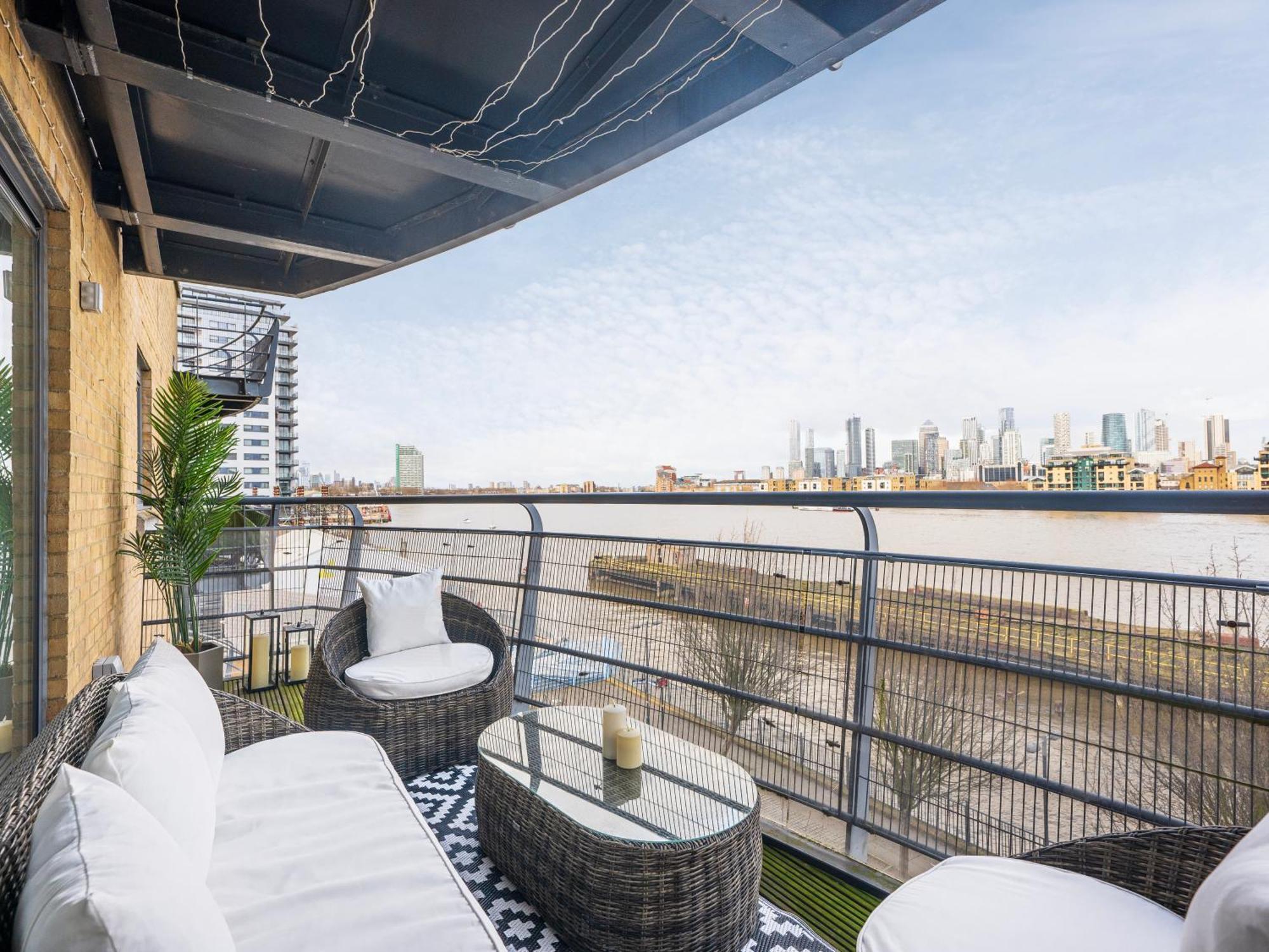 The View Greenwich - Luxury River Thames Apartment London Eksteriør billede
